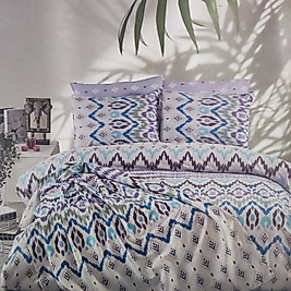 Cotton Life Ranforce Astec Lila Tek Kişilik Pike Takımı