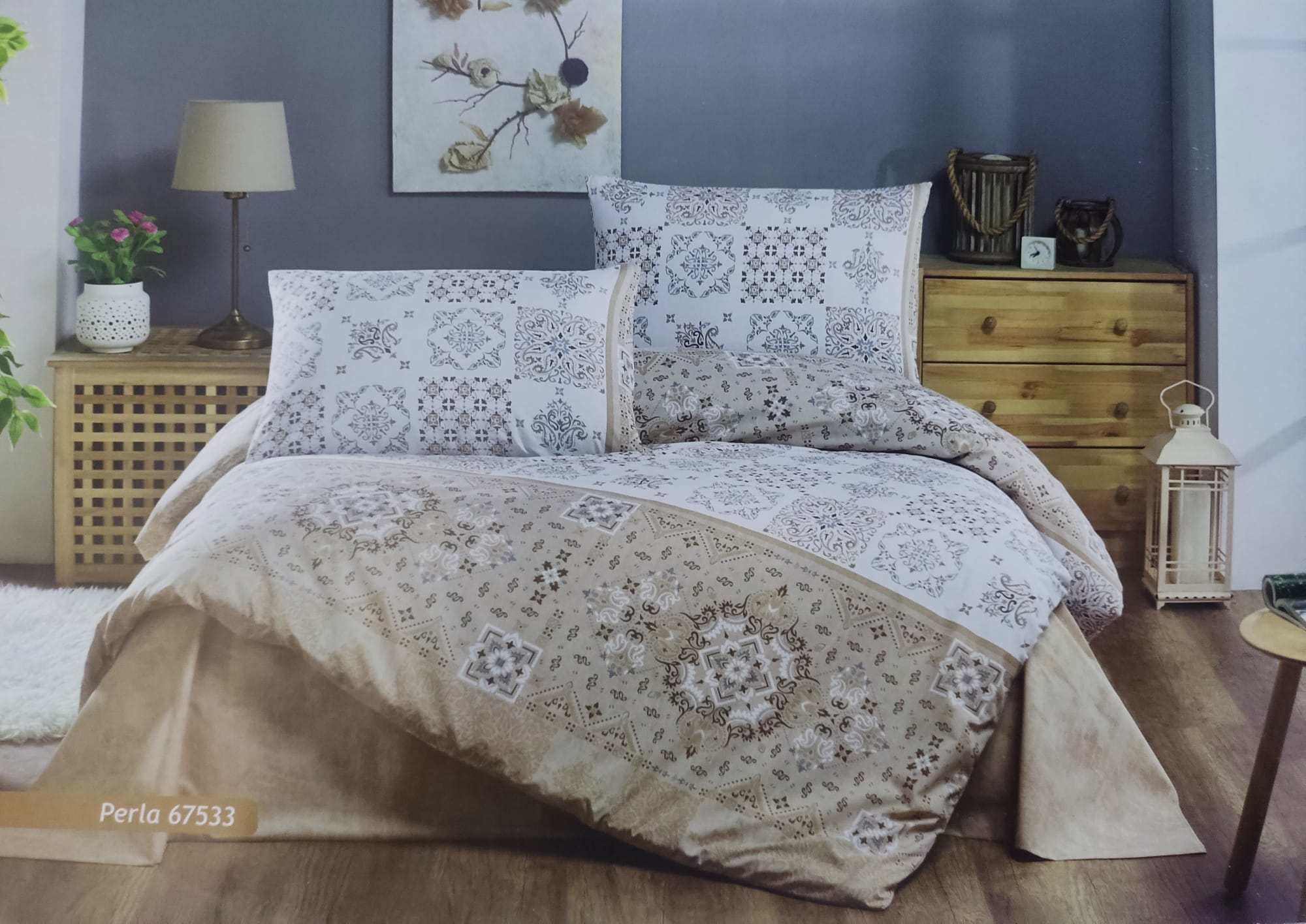 Eda Ranforce Tek Kişilik Nevresim Takımı