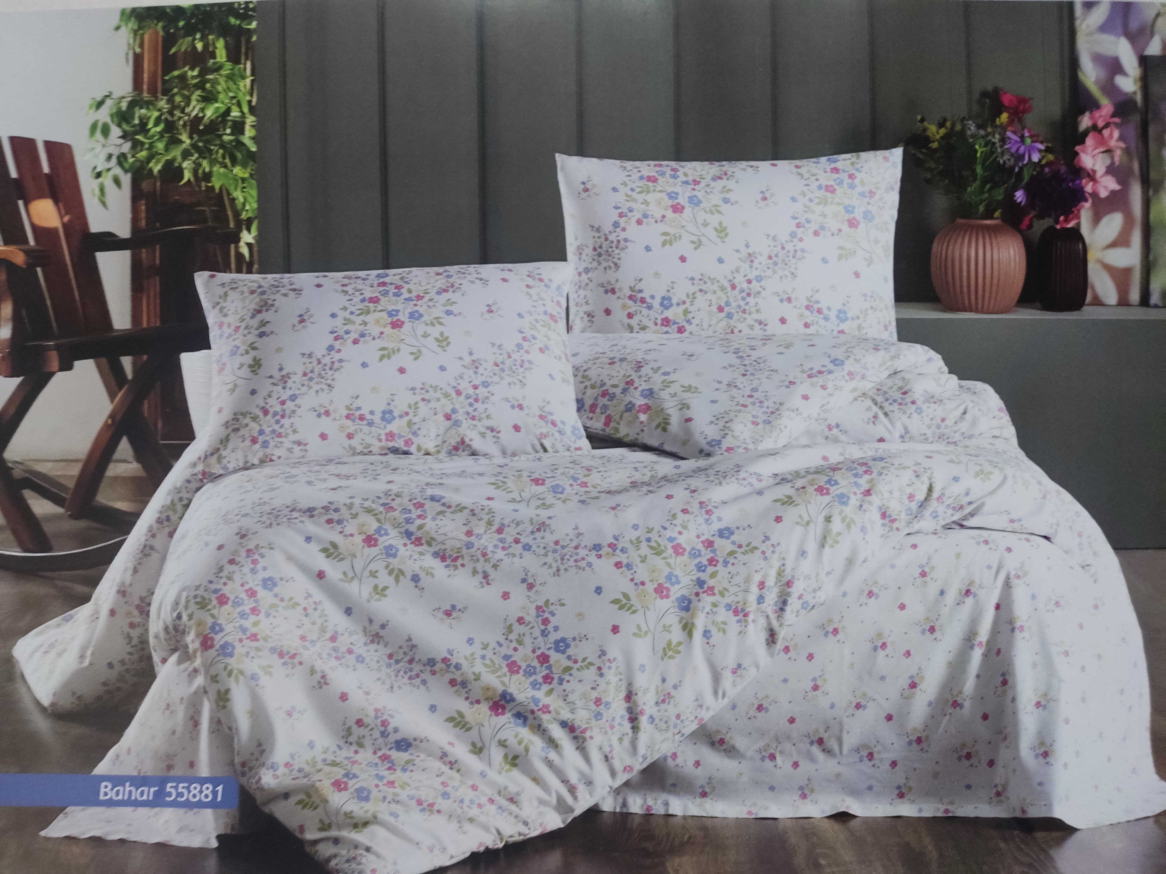 Eda Ranforce Tek Kişilik Nevresim Takımı