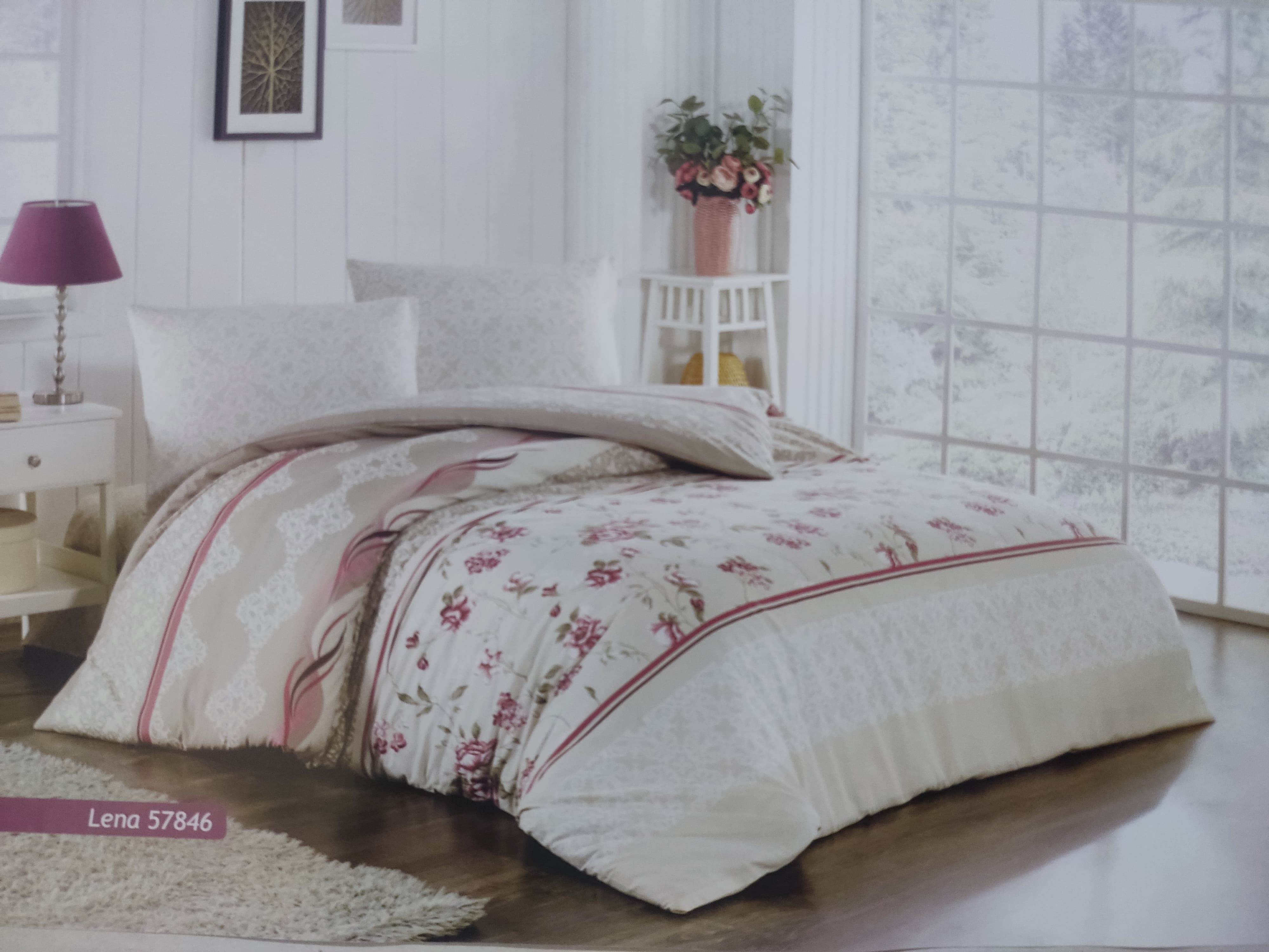 Eda Ranforce Tek Kişilik Nevresim Takımı