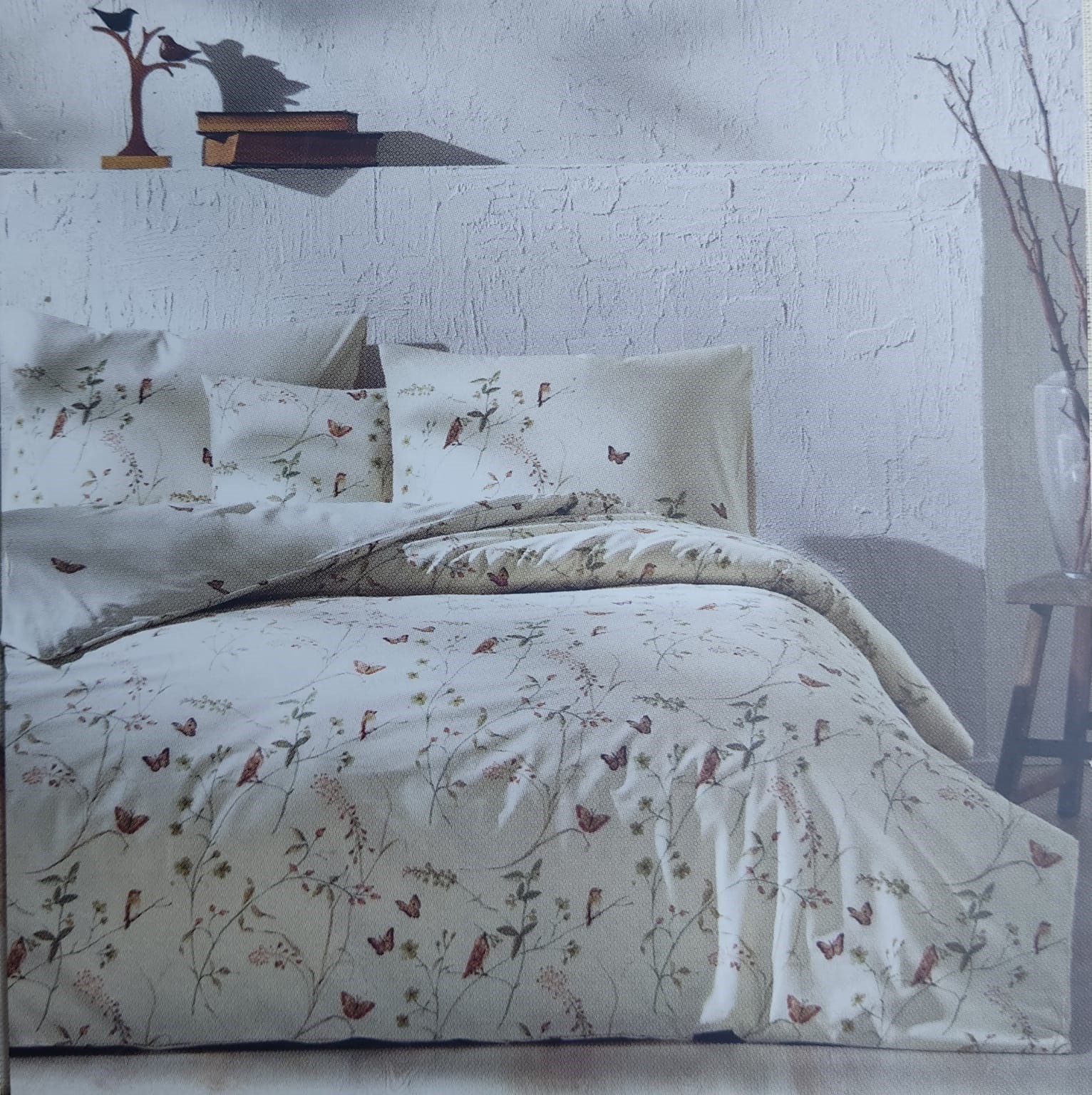 Taç Reborn Ranforce Melle Çift Kişilik Nevresim Takımı