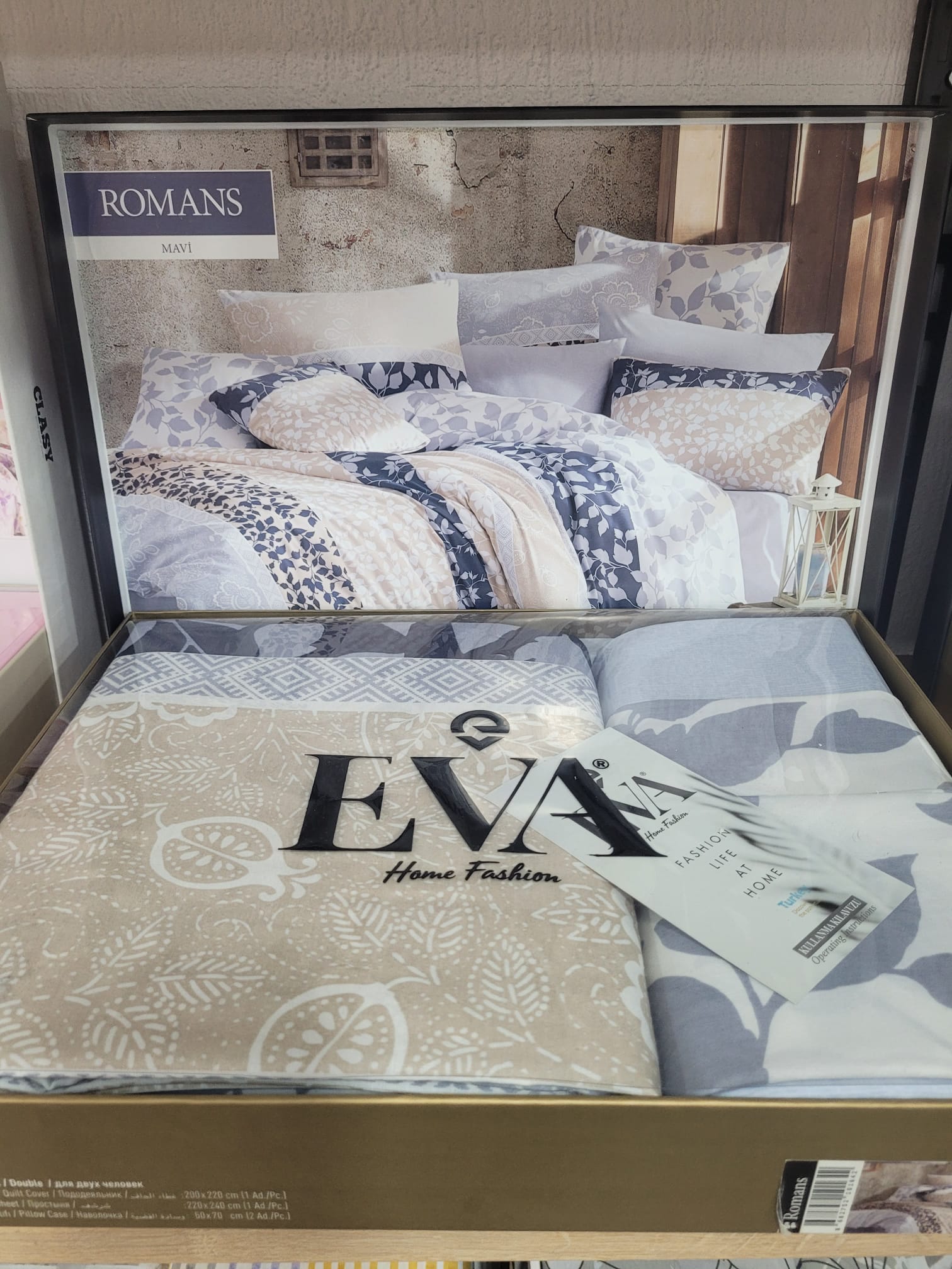 EVA TEK KİŞİLİK NEVRESİM TAKIMI