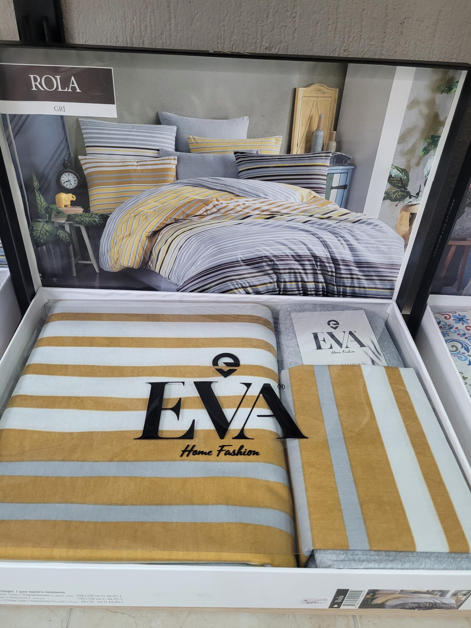 EVA TEK KİŞİLİK NEVRESİM TAKIMI