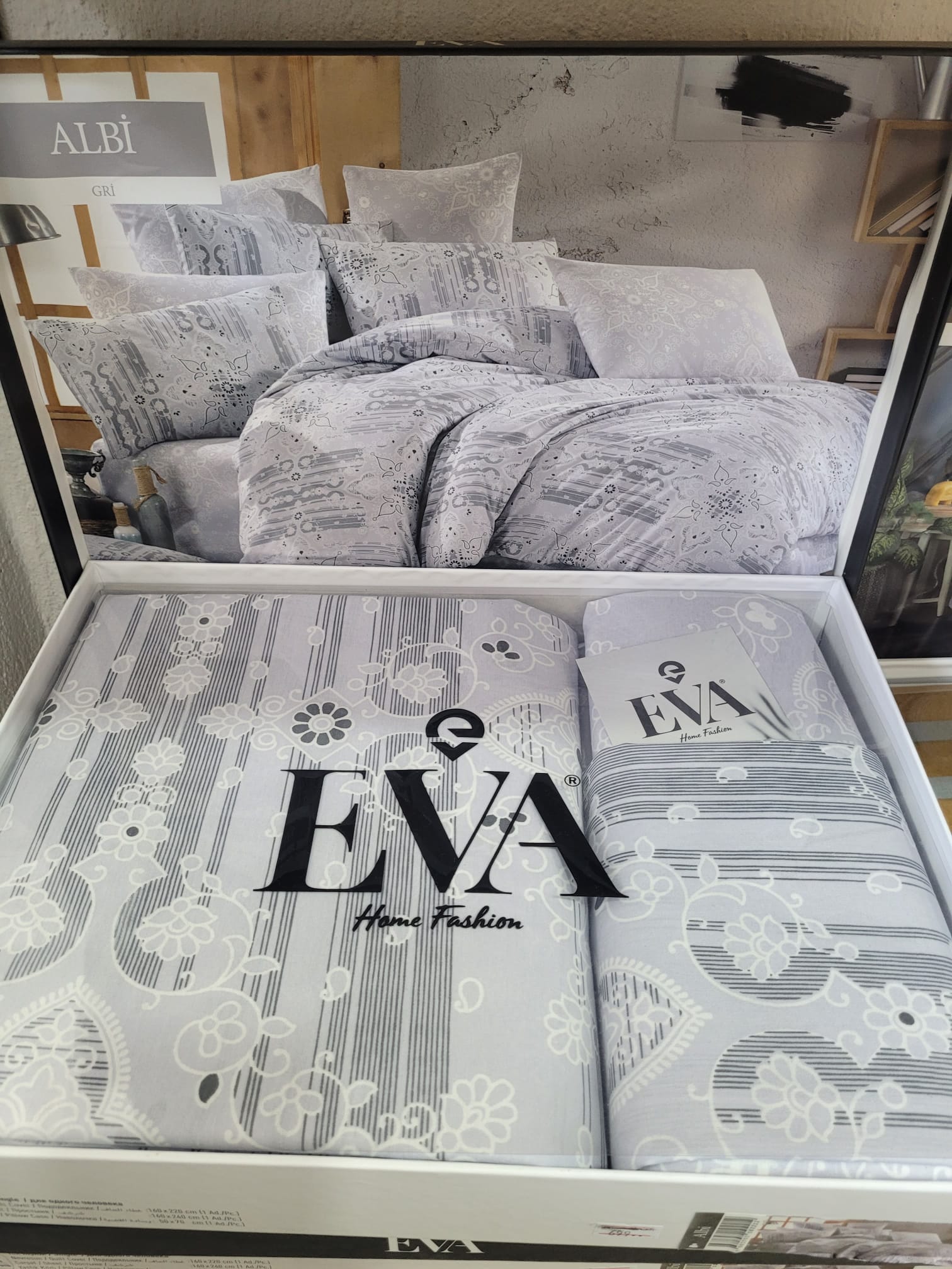 EVA TEK KİŞİLİK NEVRESİM TAKIMI